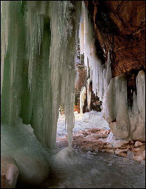 Ice Caves near Meyers Beach taken in March, Apostle Islands National Lakeshore