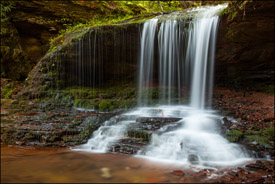 Lost Creek Falls, waterfall, Wisconisn