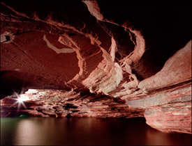 Sand Island Sea Cave, Apostle Islands National Lakeshore, Wisconsin