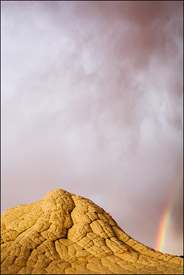 Rainbow at White Pocket, northern Arizona