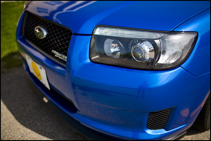 2007 forester headlight assembly