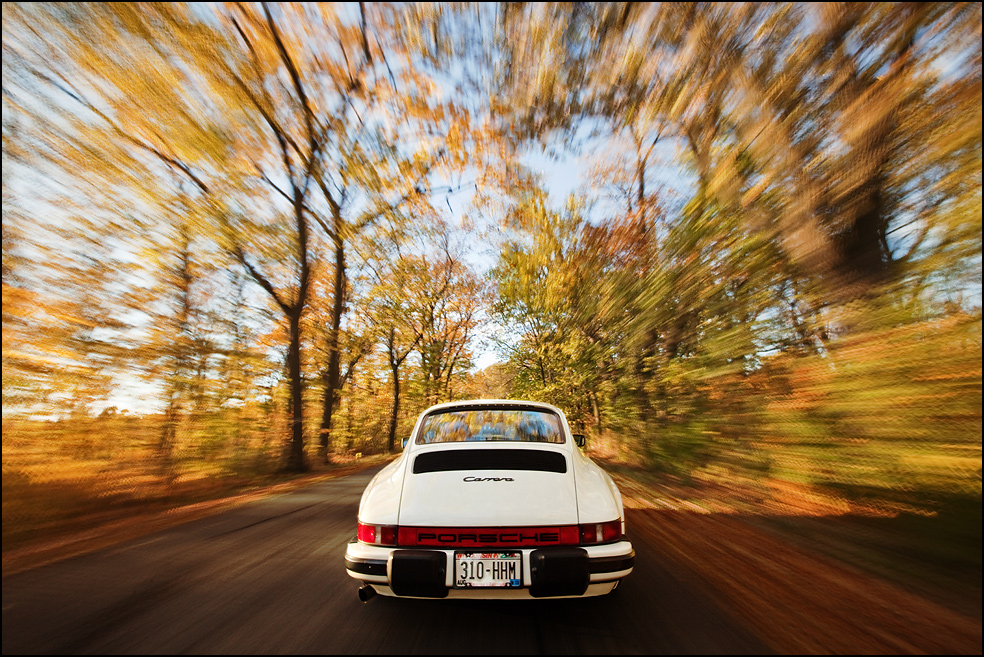 Porsche 911 Car Rig Photography